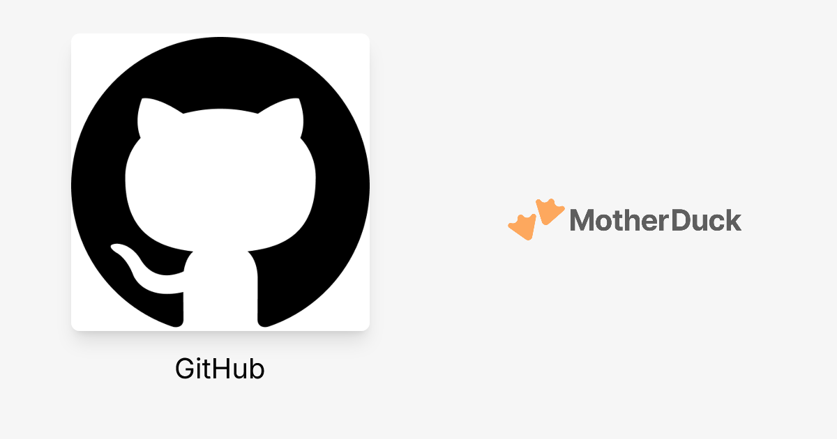 GitHub | MotherDuck Community
